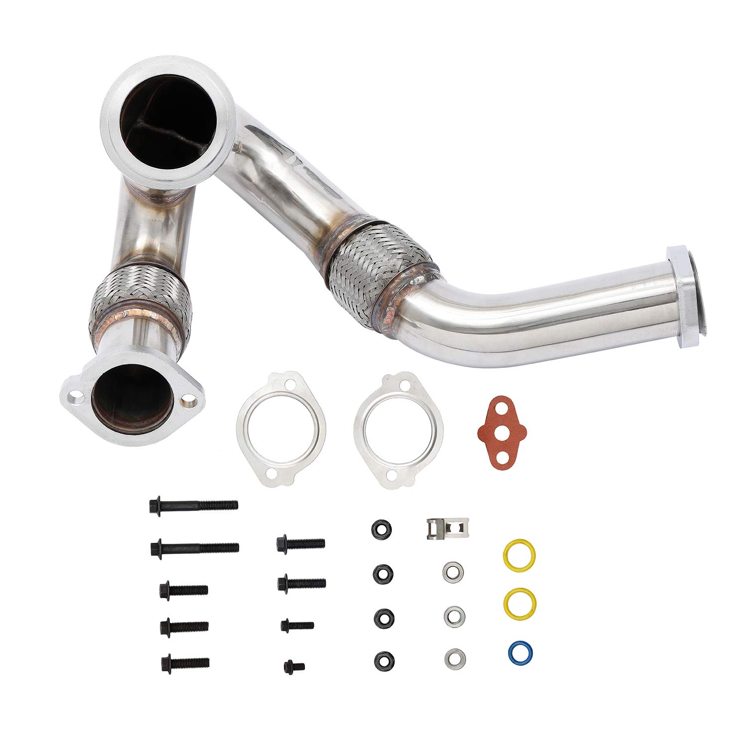 Y-Pipe Up Pipe Turbo Install Kit For 2003-2007 Ford 6.0 Powerstroke