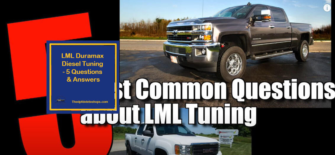 LML Duramax Diesel Tuning - 5 Questions & Answers https://thedpfdeleteshops.com