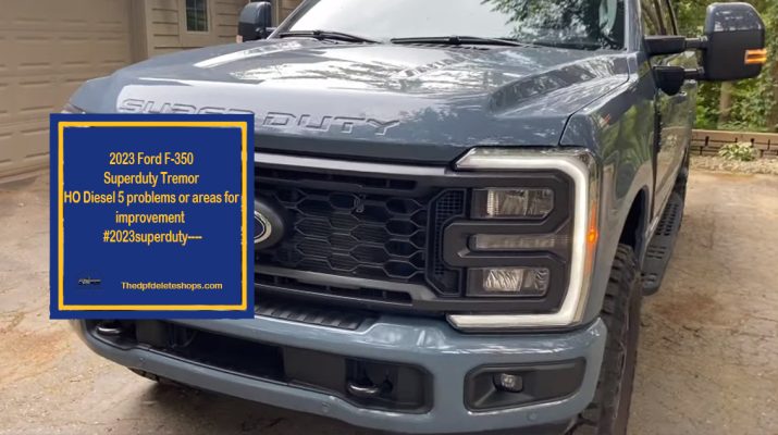 2023 Ford F-350 Superduty Tremor HO Diesel 5 problems or areas for improvement #2023superduty https://thedpfdeleteshops.com