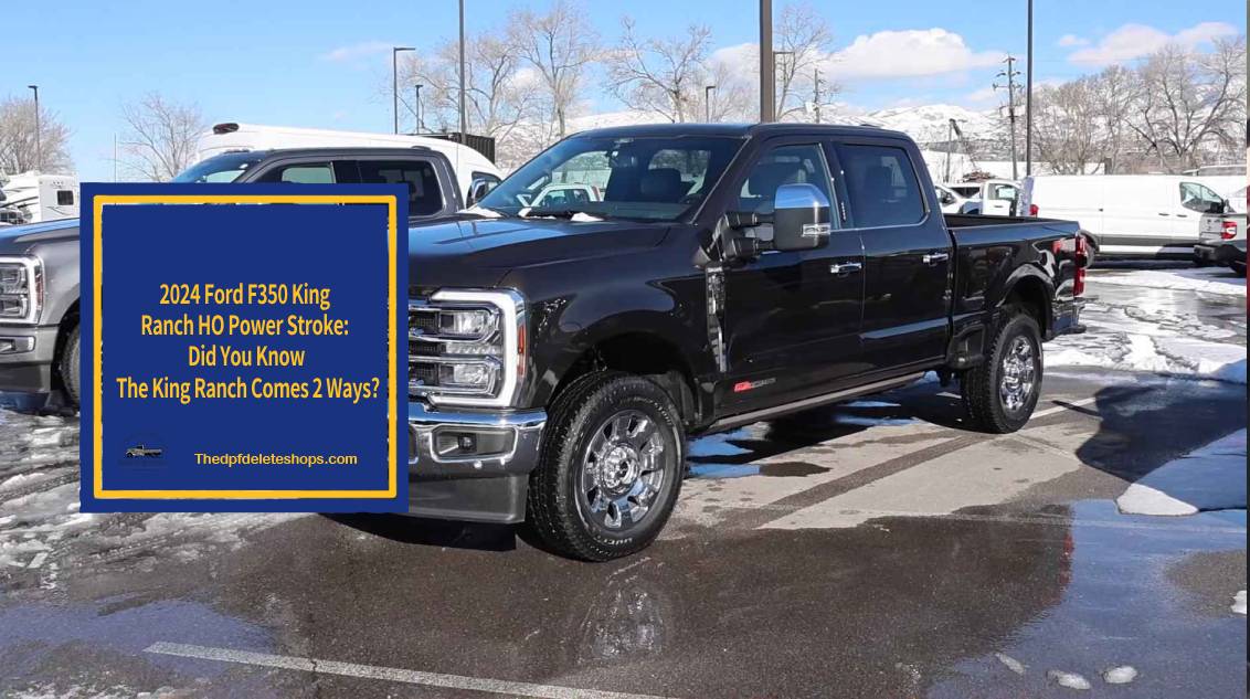 2024 Ford F350 King Ranch HO Power Stroke Did You Know The King Ranch Comes 2 Ways https://thedpfdeleteshops.com