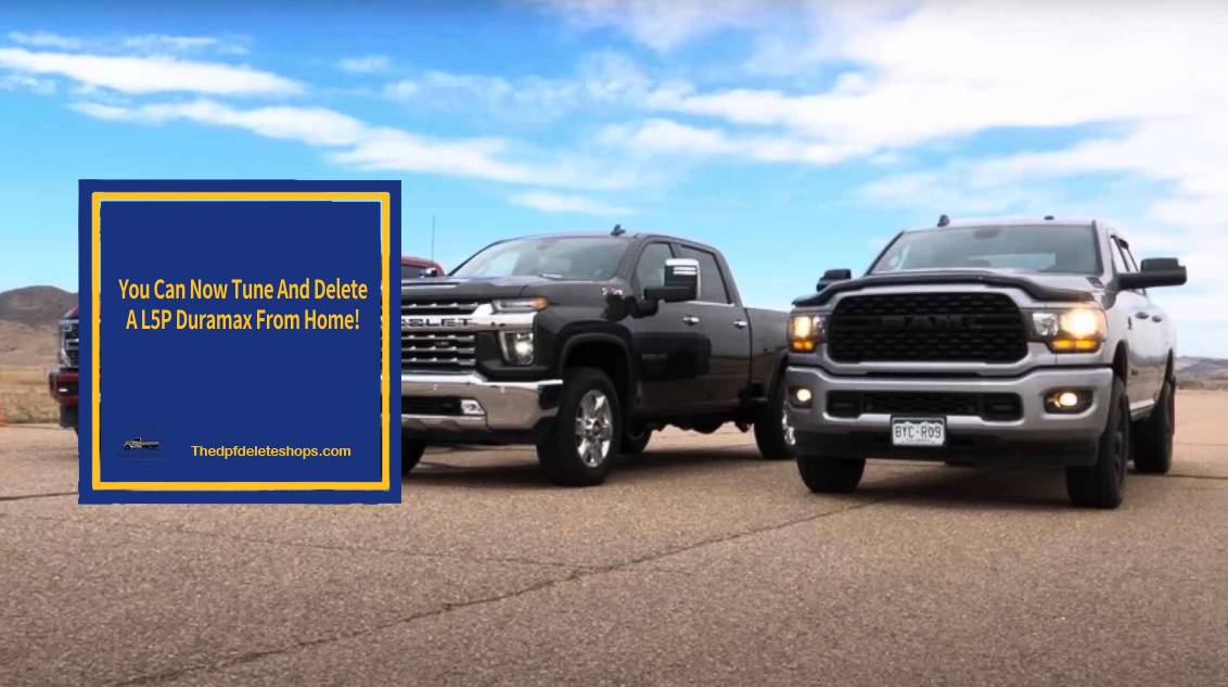 You Can Now Tune And Delete A L5P Duramax From Home! https://thedpfdeleteshops.com