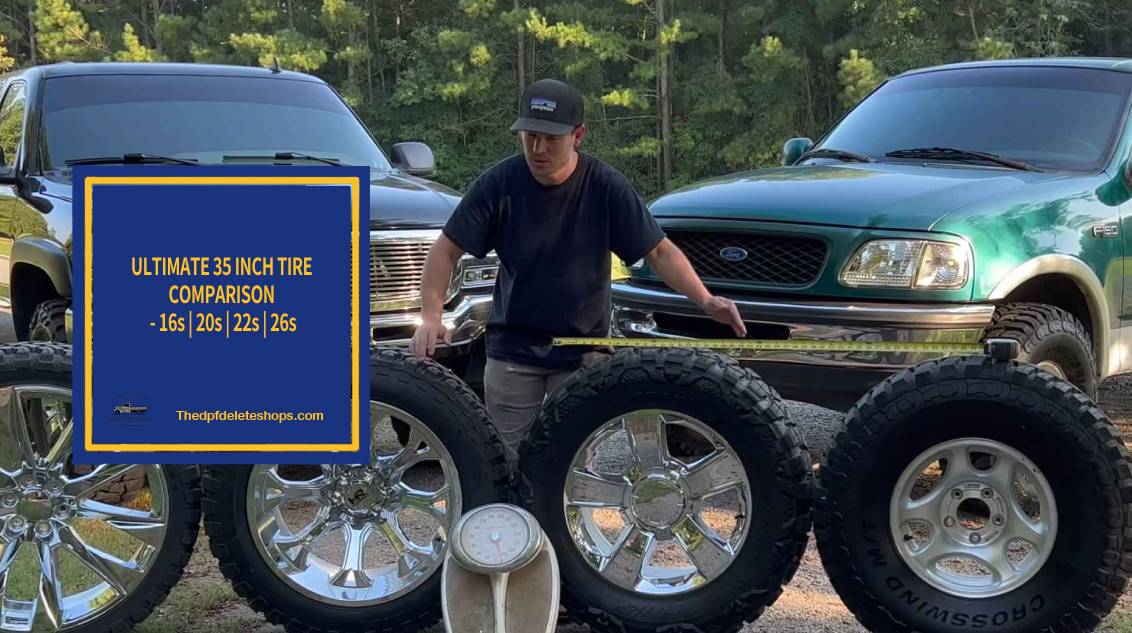 ULTIMATE 35 INCH TIRE COMPARISON - 16s | 20s | 22s | 26s https://www.minimaxxtuner.com