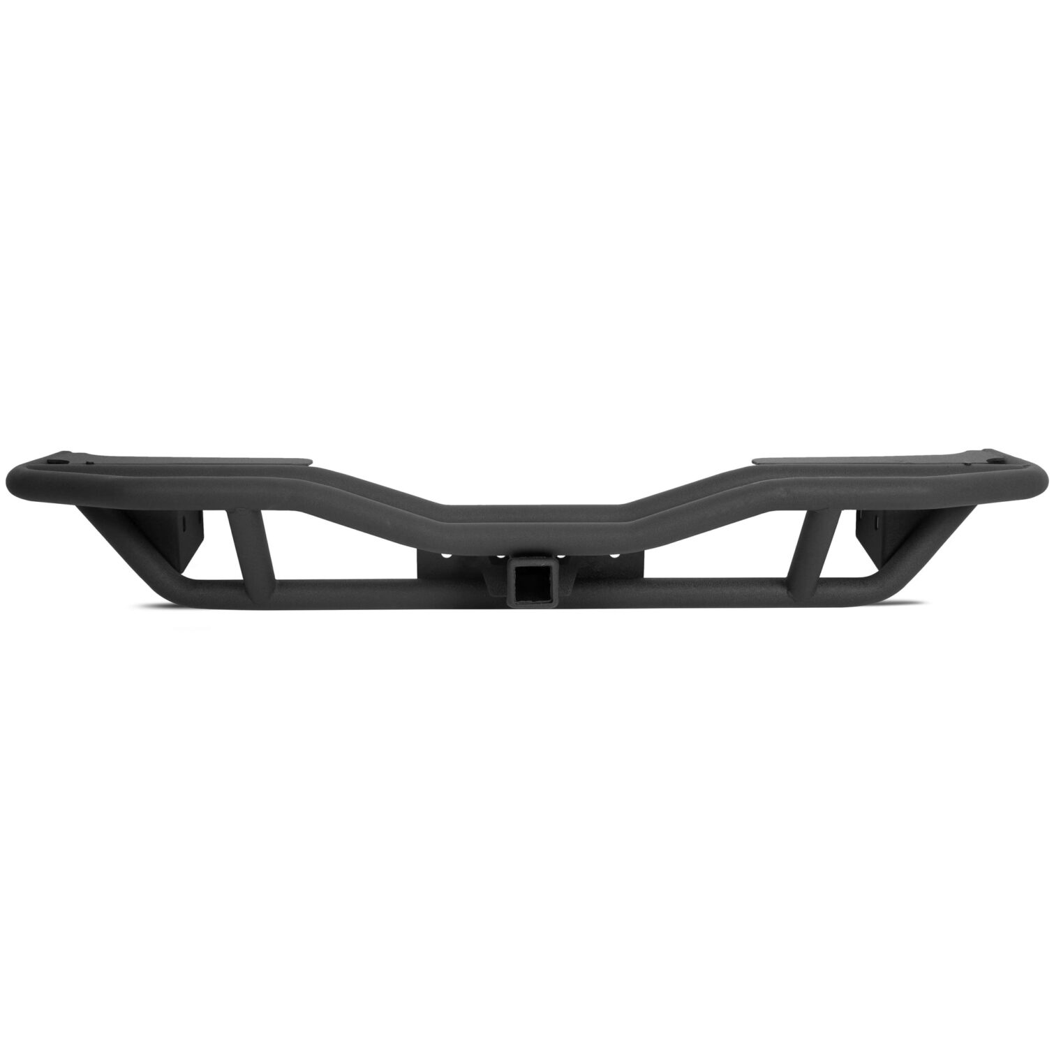 Black Textured Rear Bumper Guard for 2007-2018 Jeep Wrangler JK