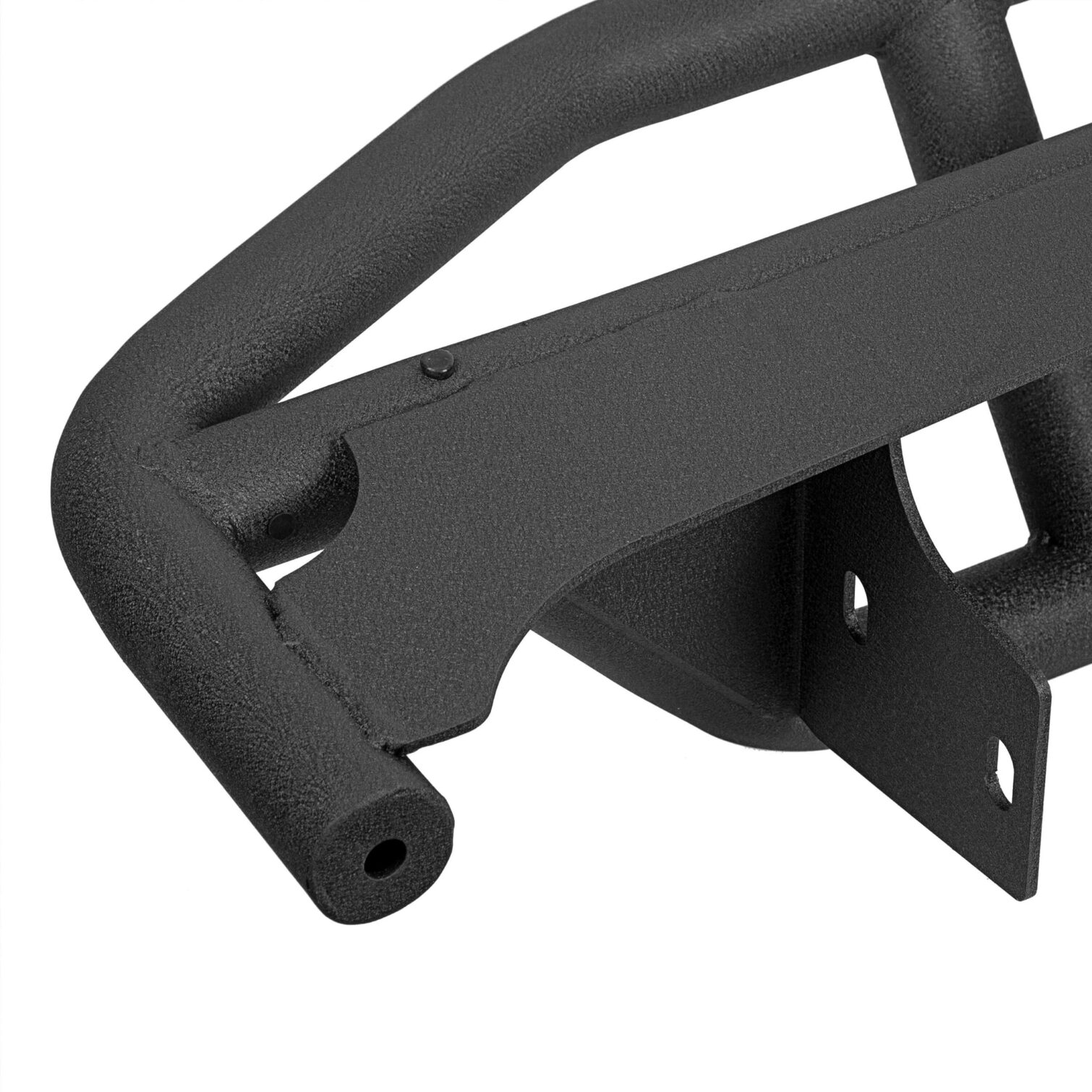 Black Textured Rear Bumper Guard for 2007-2018 Jeep Wrangler JK - Image 8