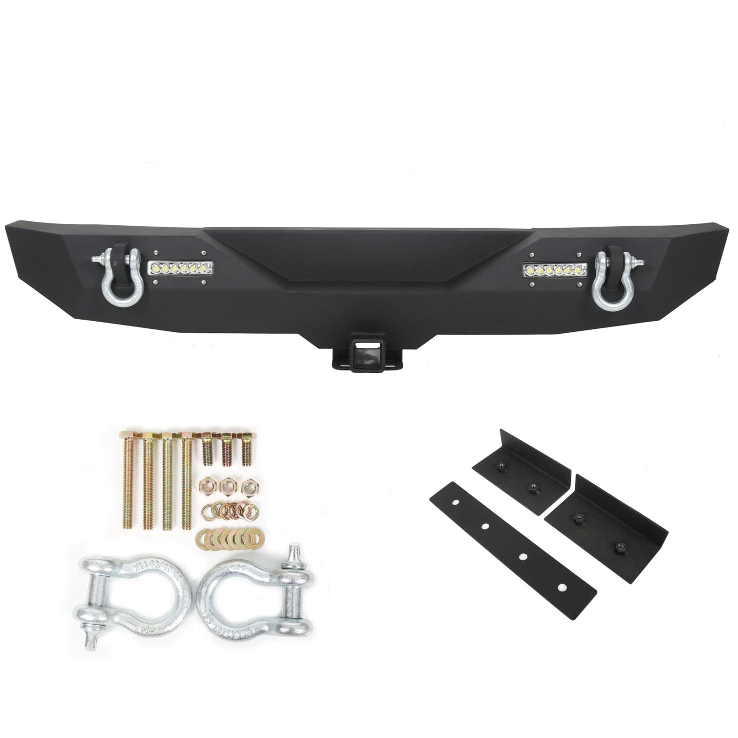 Textured Rear Bumper for 2007-2018 Jeep Wrangler JK - Image 12