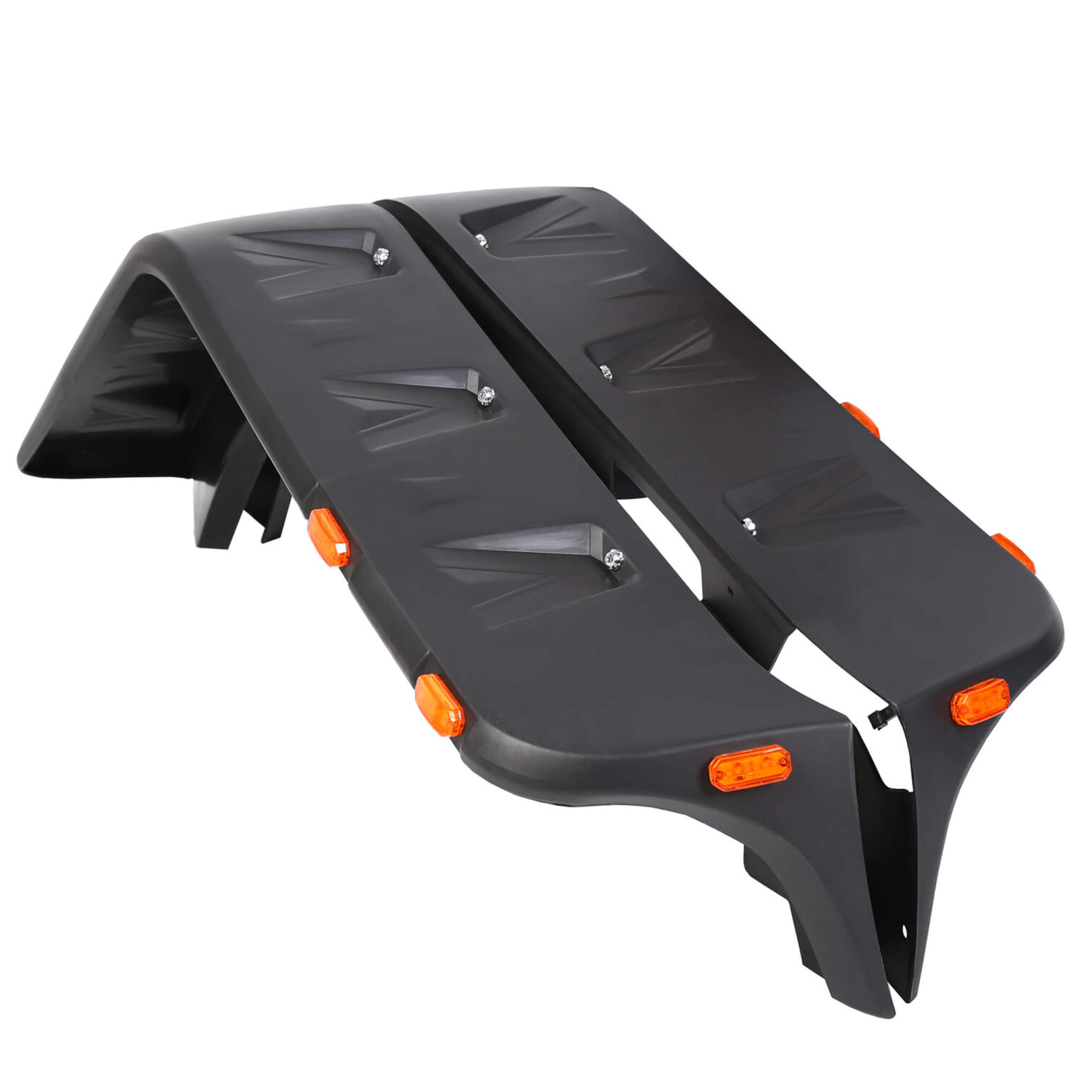 Rivet Fender Flares for 2007-2018 Jeep JK Wrangler - Image 3