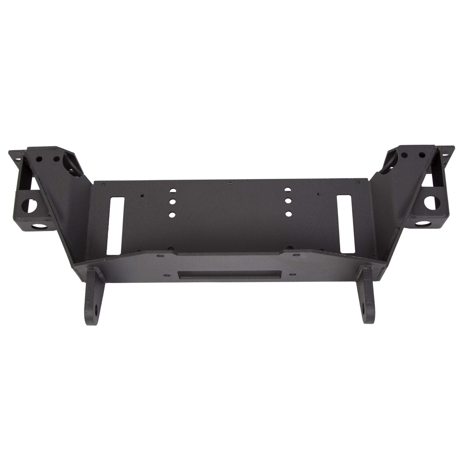 Offroad Front Bumper for 2007-2013 Toyota Tundra Steel Winch Black Powder - Image 6