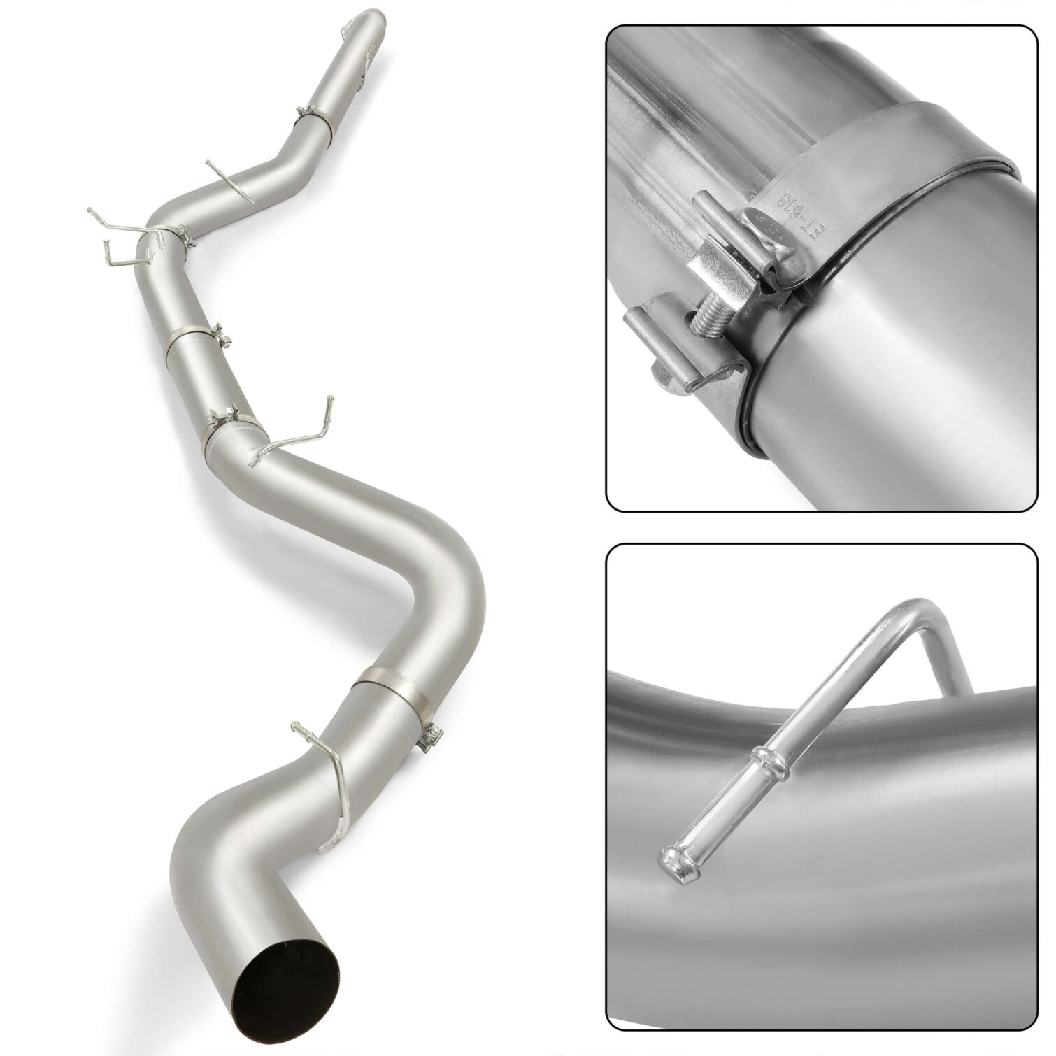 GM Duramax 6.6L Down-pipe Back Race Exhaust (2001-2007) - Image 7