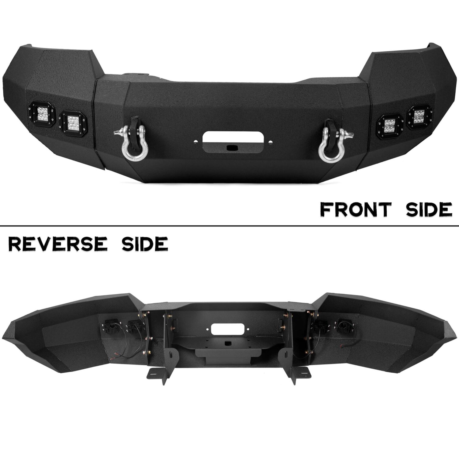 Offroad Front Bumper for 2004-2008 Ford F-150 3 Piece Winch Ready - Image 5
