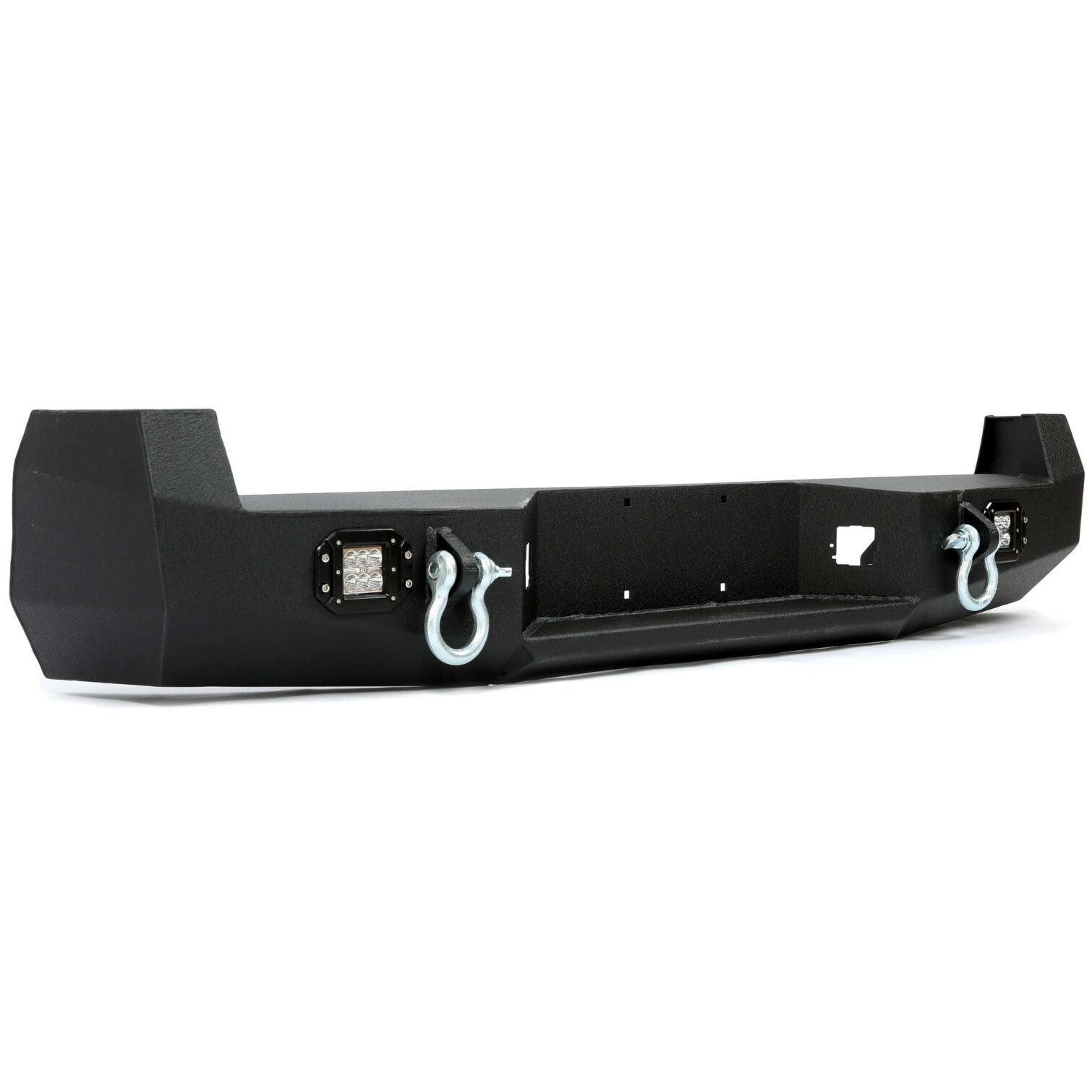 Rear Bumper for 2005-2015 Toyota Tacoma w/LED Light+D Ring - Image 3