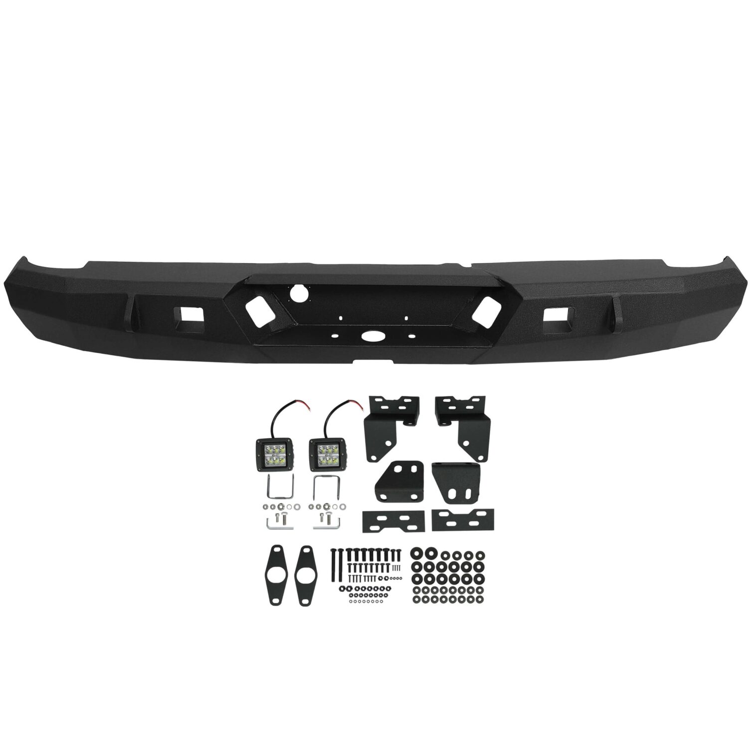 Rear Bumper for 2003-2009 Dodge Ram 1500 2500 3500 - Image 10