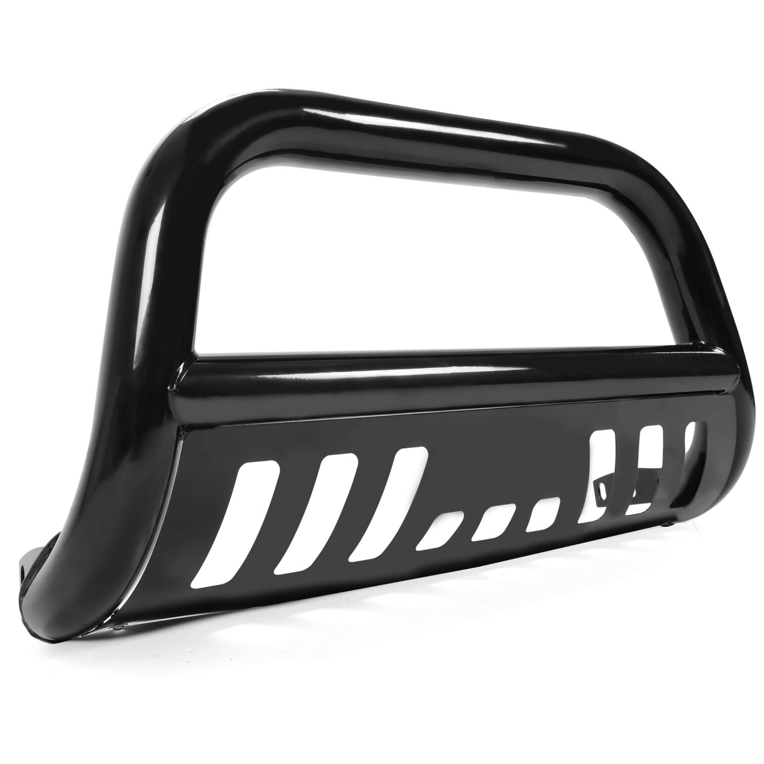 Bull Bar Front Bumper Grille Guard Black Steel Compatible with 2005-2010 Dodge Dakota 2011 Ram Dakota 2006-2009 Mitsubishi Raider All Models - Image 2