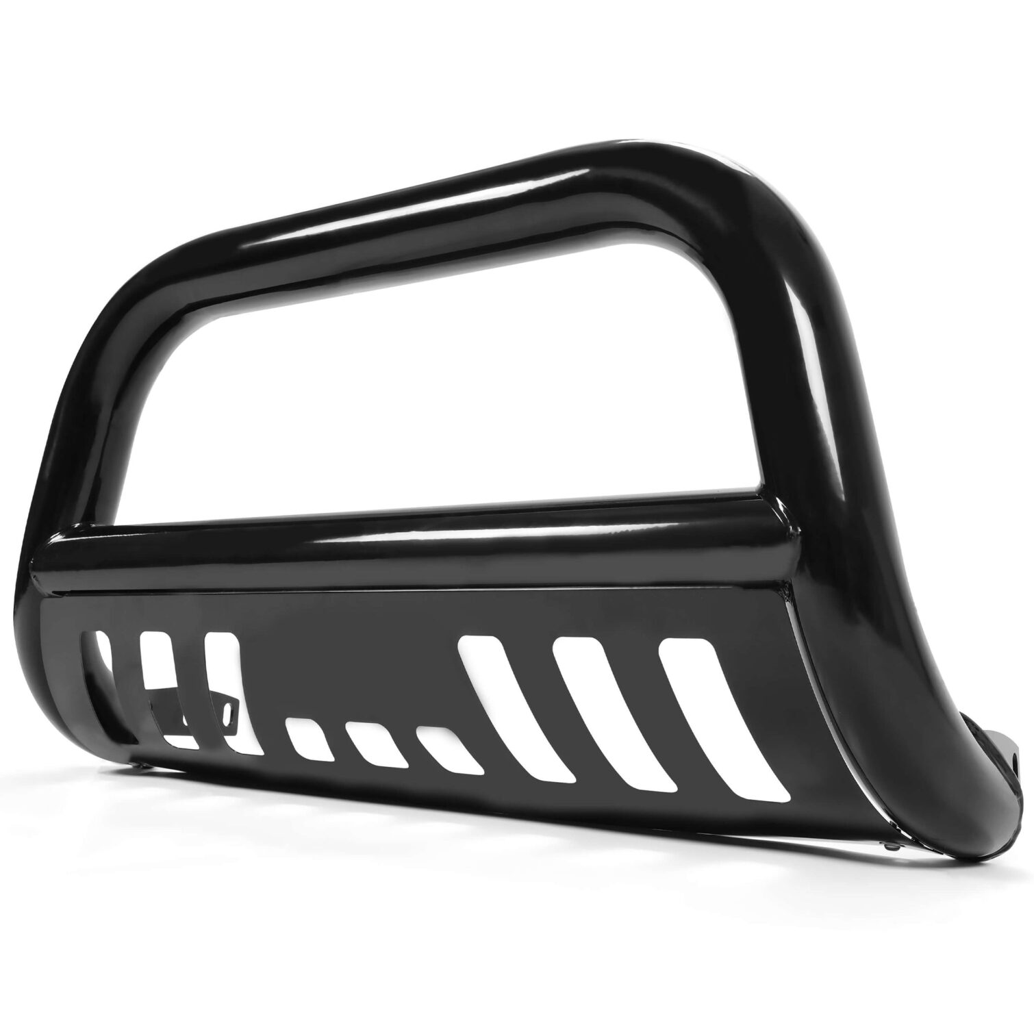 Bull Bar Front Bumper Grille Guard Black Steel Compatible with 2005-2010 Dodge Dakota 2011 Ram Dakota 2006-2009 Mitsubishi Raider All Models - Image 3