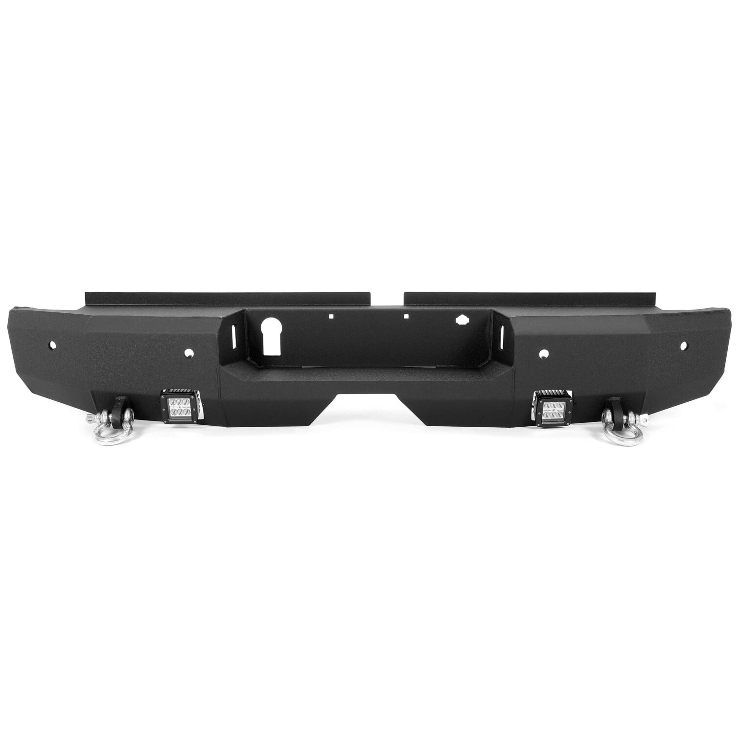 Rear Bumper Compatible with 2019-2021 Ford Ranger Trucks Textured Black
