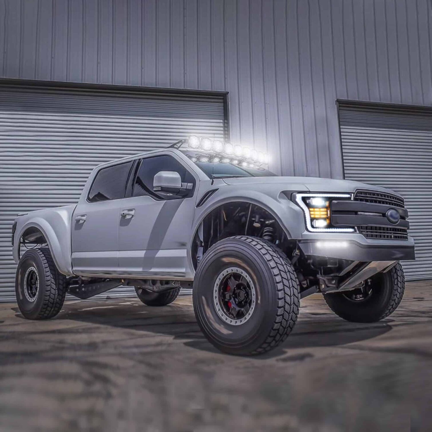 18-20 Ford F150 13th Gen Facelifted (Ⅱ) LED Dual Beam Projector HeadLights Black - Image 13