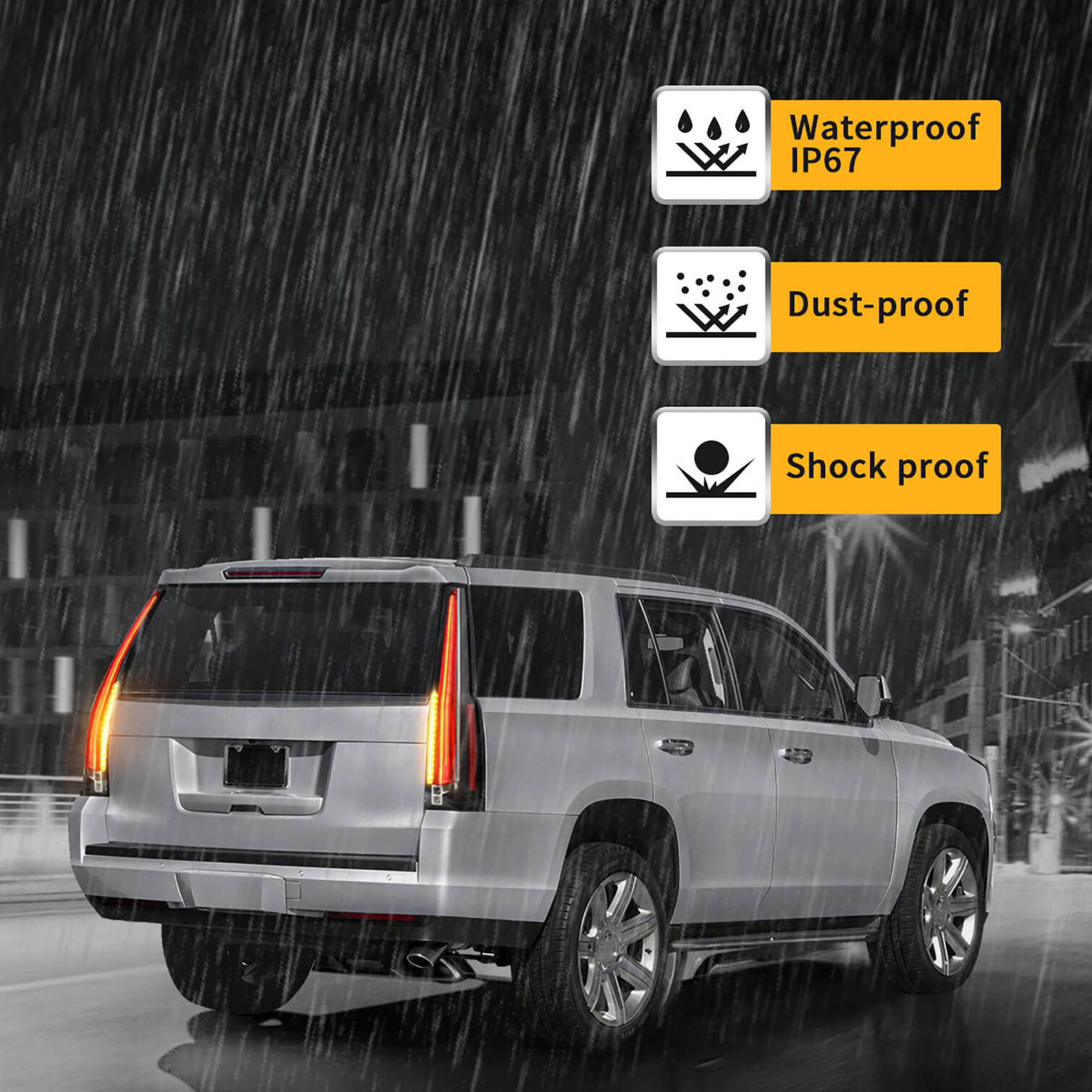15-20 GMC Yukon 4th Gen (K2UG) LED Tail Lights - Image 7