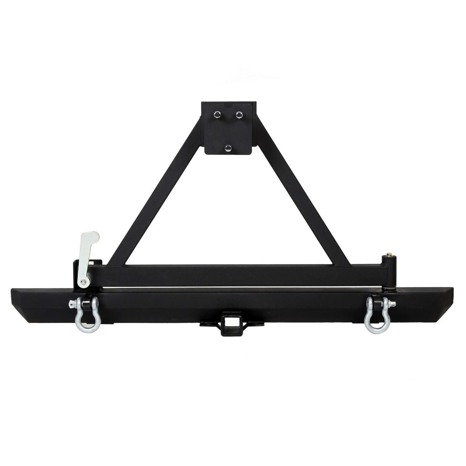 Rear Bumper for 1987-2006 Jeep Wrangler TJ YJ with Tire Carrier