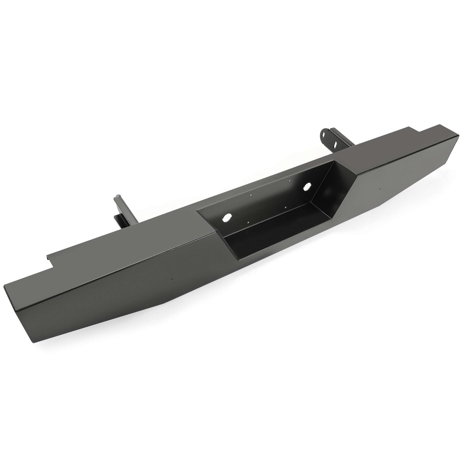 Full Size Steel Rear Bumper For 1973-1997 Ford F150 F250 F350 F-Series - Image 3