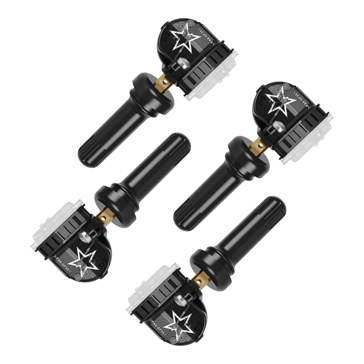 TPMS Sensor, 315MHZ 13598771 Tire Pressure Monitor System 4-Pack
