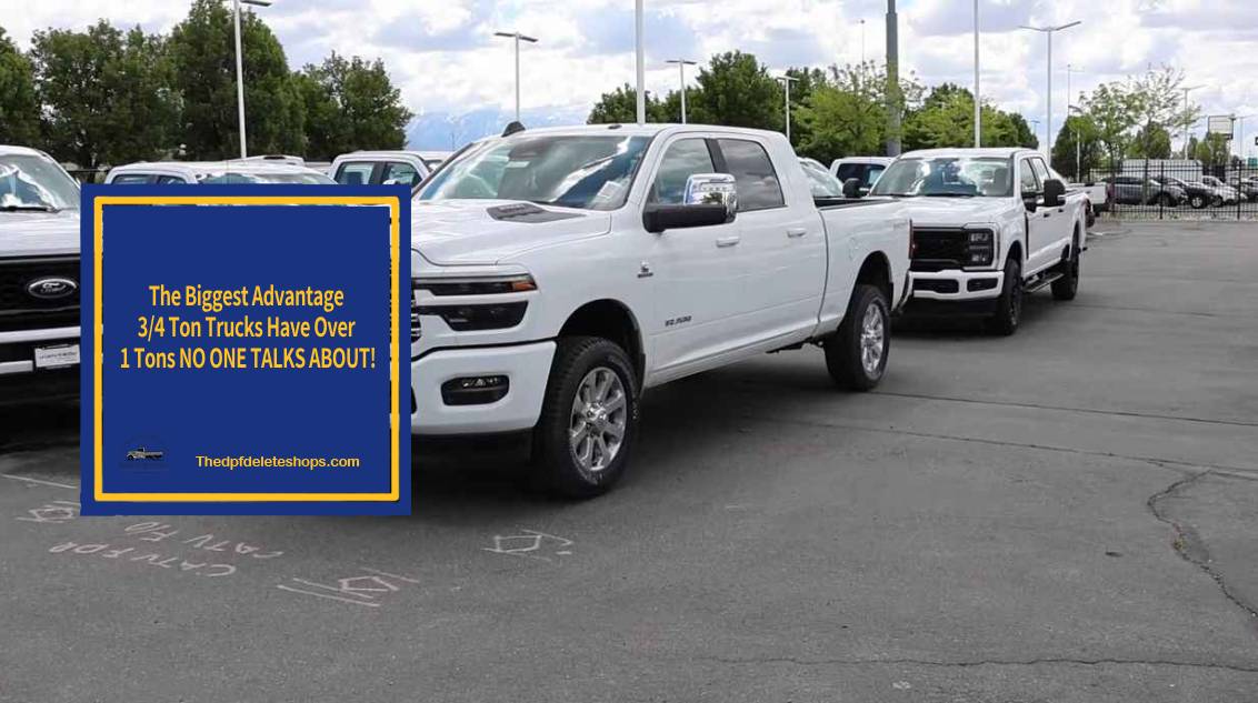 The Biggest Advantage 34 Ton Trucks Have Over 1 Tons NO ONE TALKS ABOUT! https://thedpfdeleteshops.com