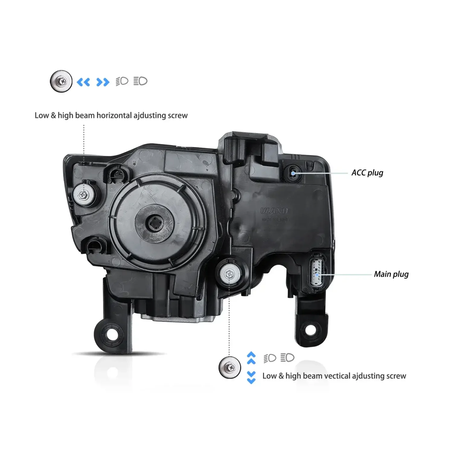 14-22 Jeep Grand Cherokee (WK2) Headlights Full LED With Startup Animation/ Blue DRL - Image 10