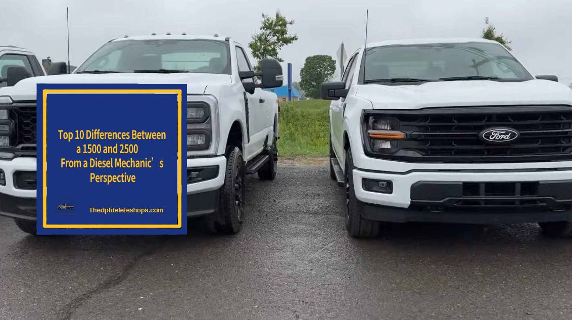 Top 10 Differences Between a 1500 and 2500 – From a Diesel Mechanic’s Perspective https://thedpfdeleteshops.com